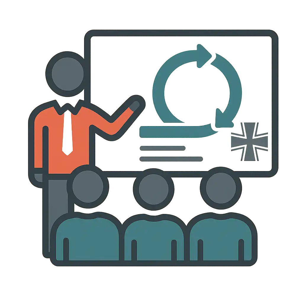 Logo Agile IT-Entwicklung nach CPM (Bundeswehr)