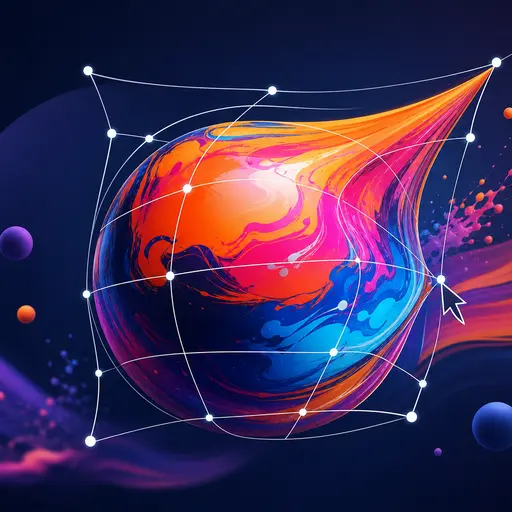 Illustrator Verzerrungshülle für coole Effekte