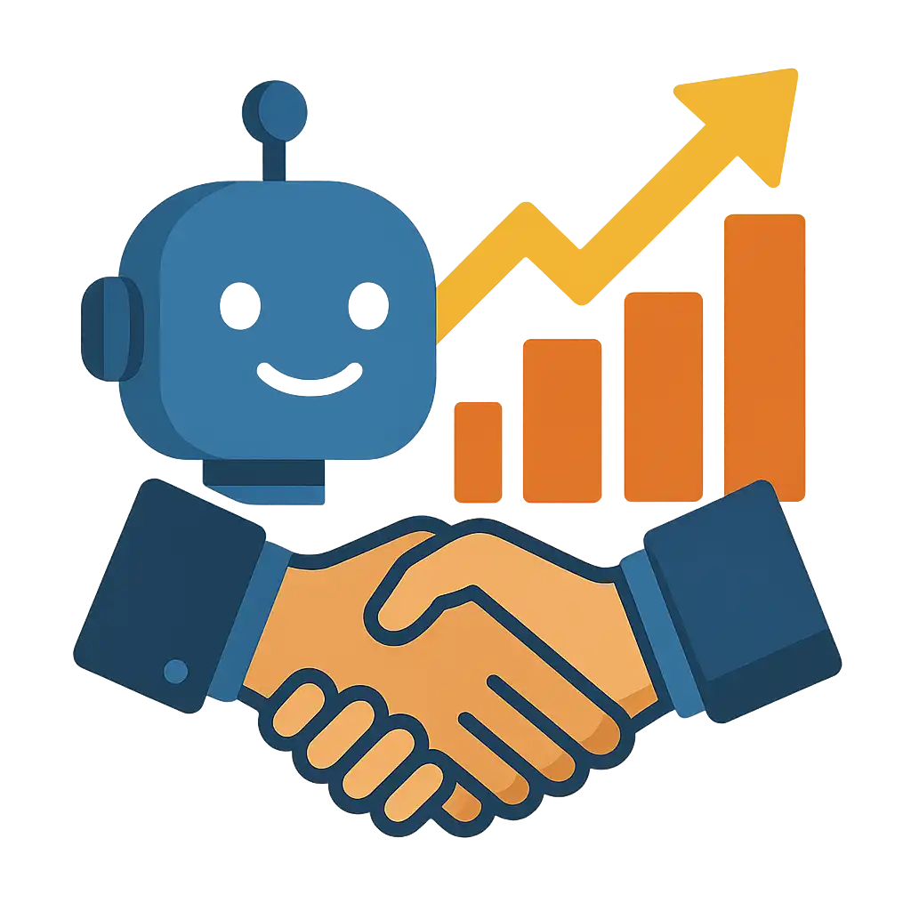 Logo KI im Vertrieb: Mehr Abschlüsse, bessere Ergebnisse