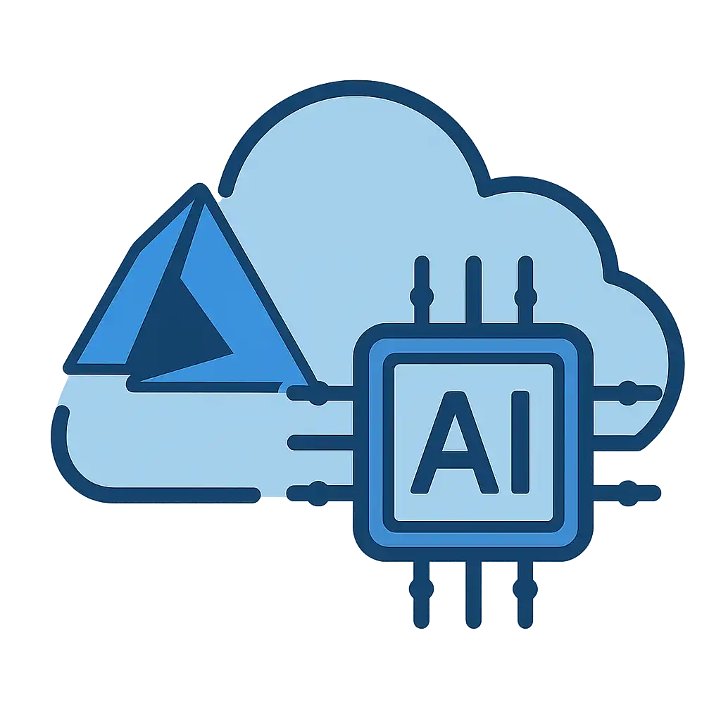Logo Microsoft Azure KI