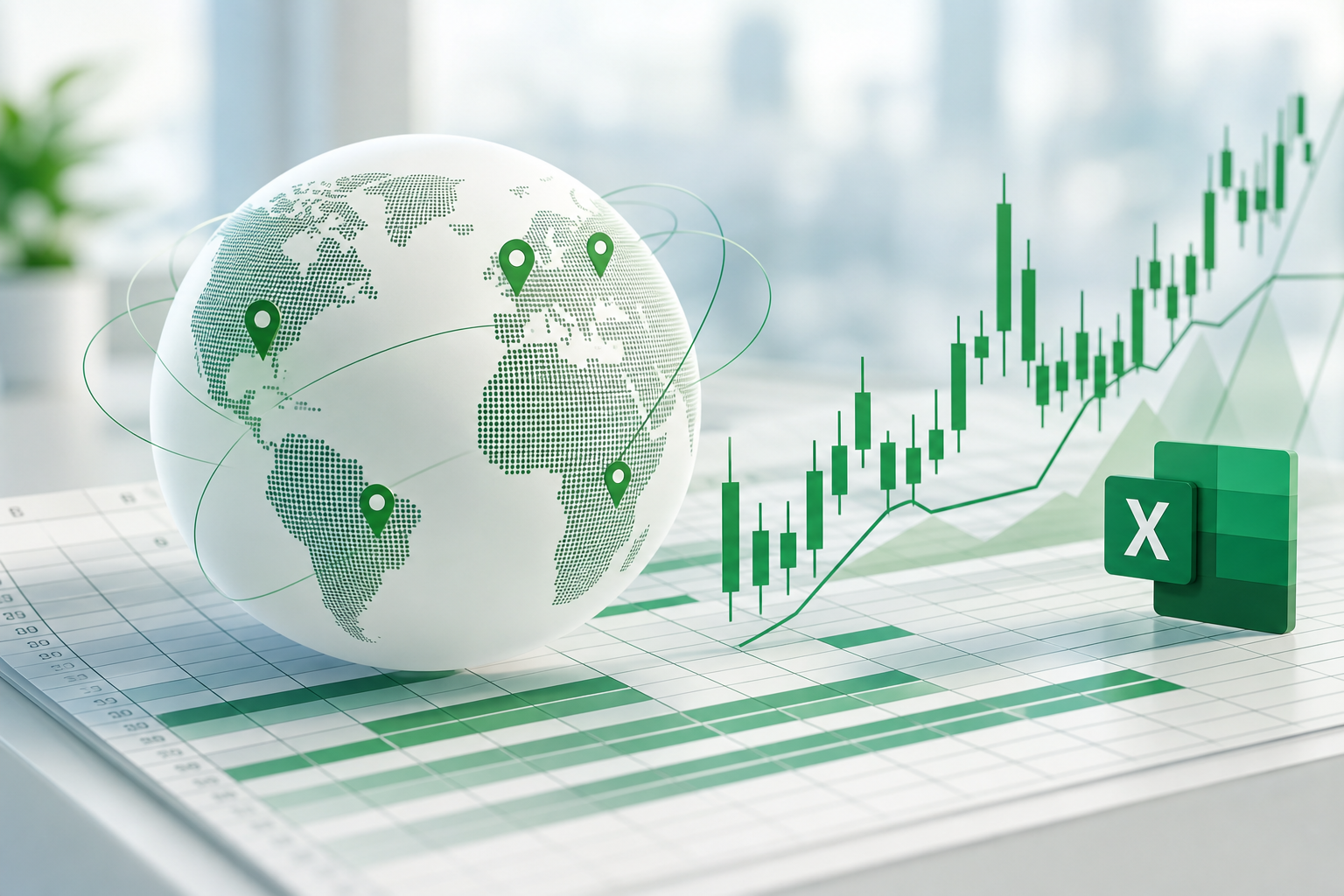 Mit Excel Datentypen automatisch geografische Daten oder Aktiendaten einbinden