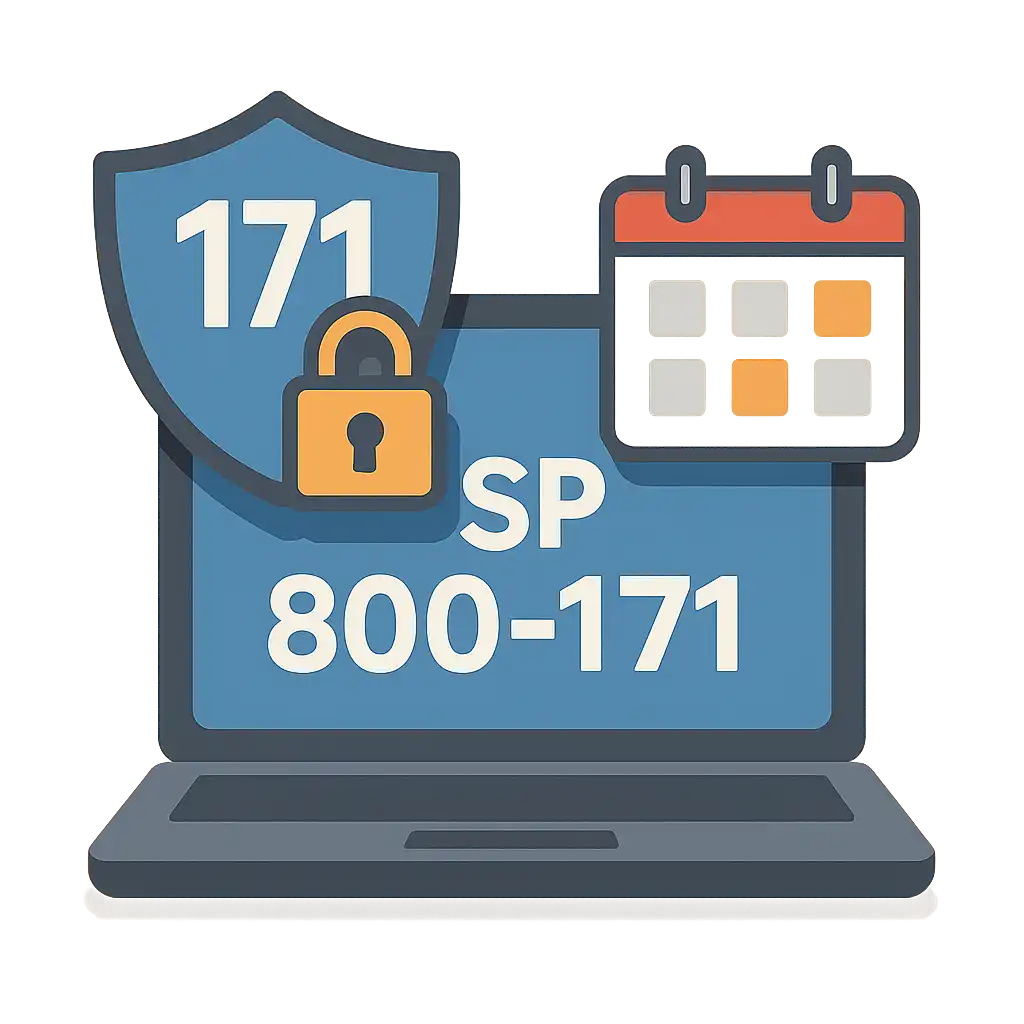 Logo NIST SP 800-171: Audit-ready in 3 Tagen