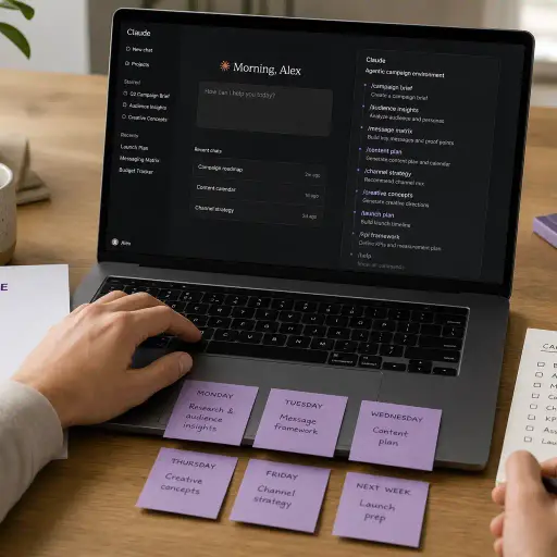 Claude Cowork für Marketing: Kampagnen per Agent